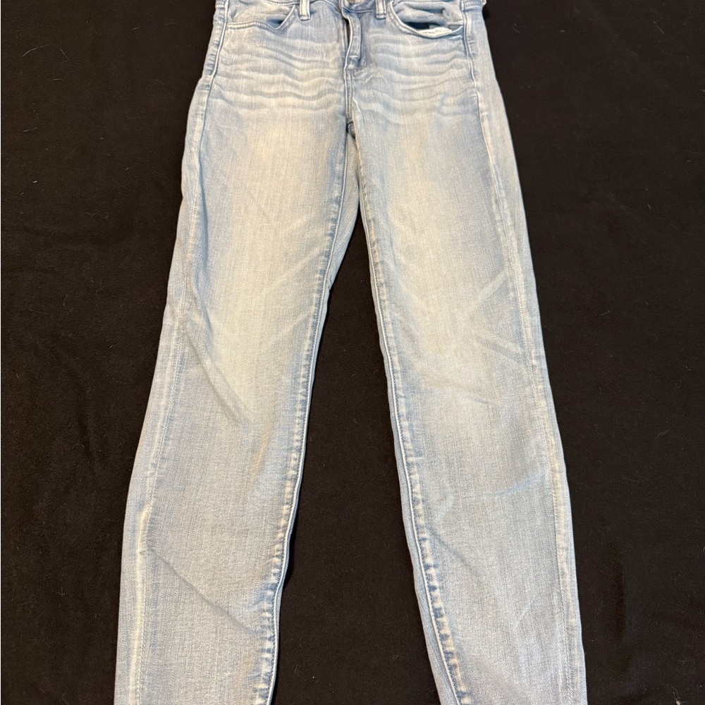 American Eagle Outfitters Blue Skinny Jeans Classic Style